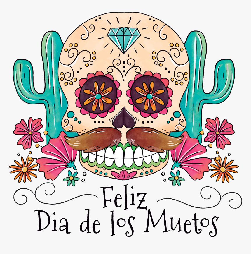 #freetoedit #dayofthedead #mexico #mexicanart #totenkopf, HD Png Download, Free Download