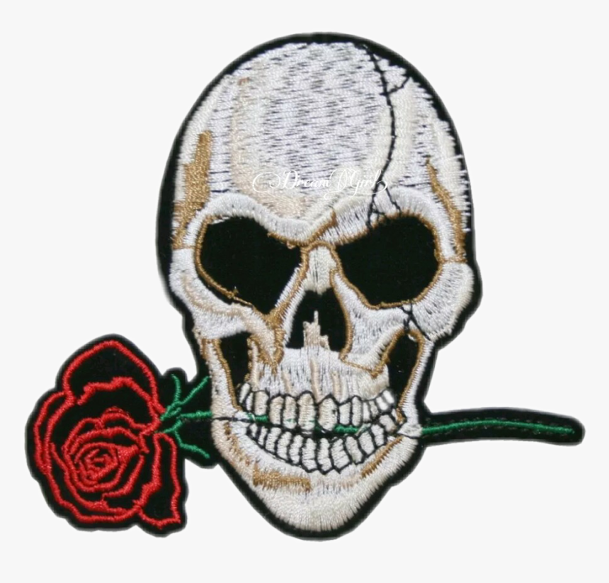 #skulls #totenkopf #rose #gothic #steampunk #black, HD Png Download, Free Download