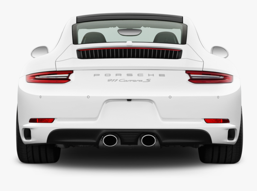 - Porsche 911 Back View , Png Download, Transparent Png, Free Download