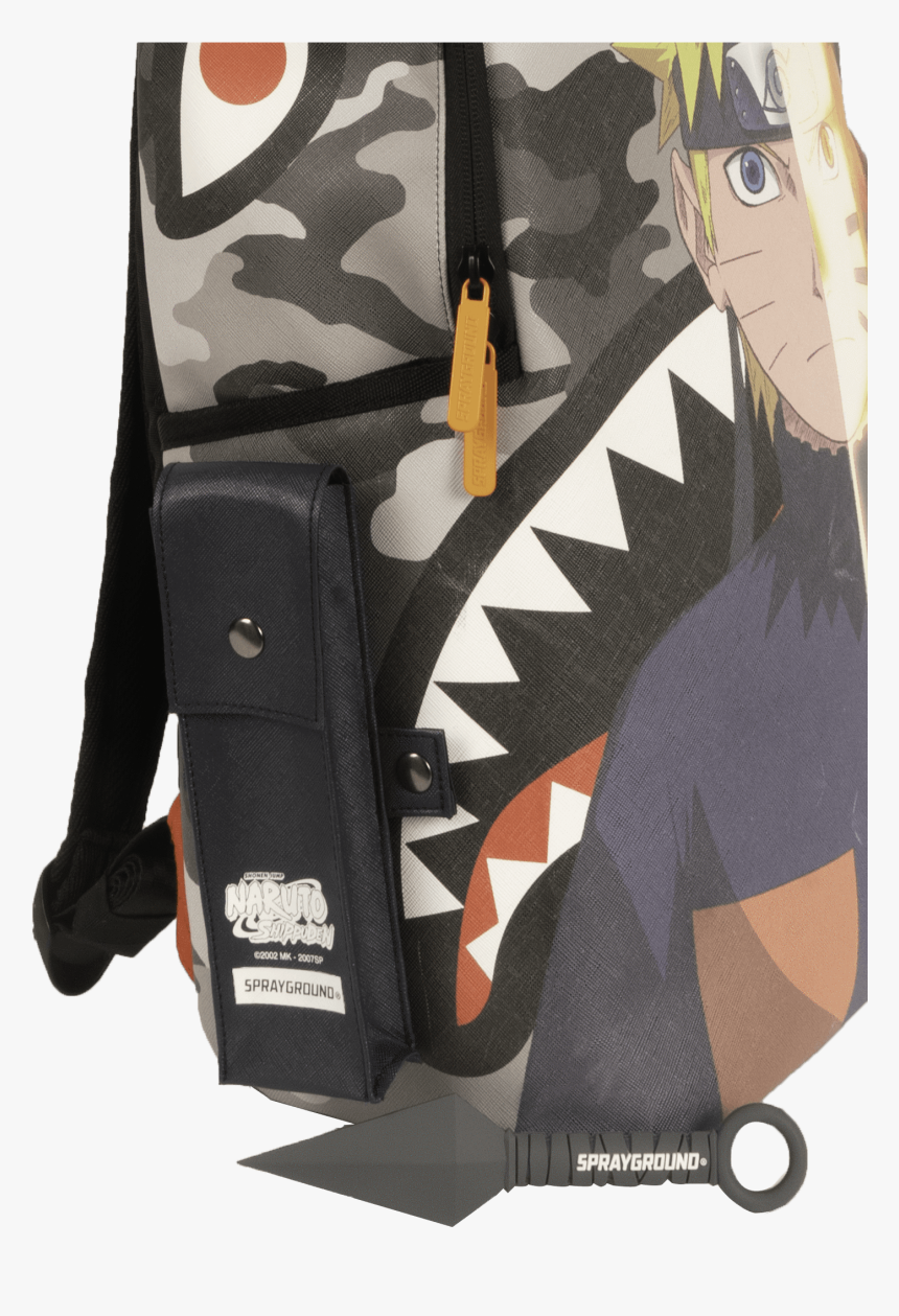 Sprayground Naruto Split Shark Backpack, HD Png Download, Free Download