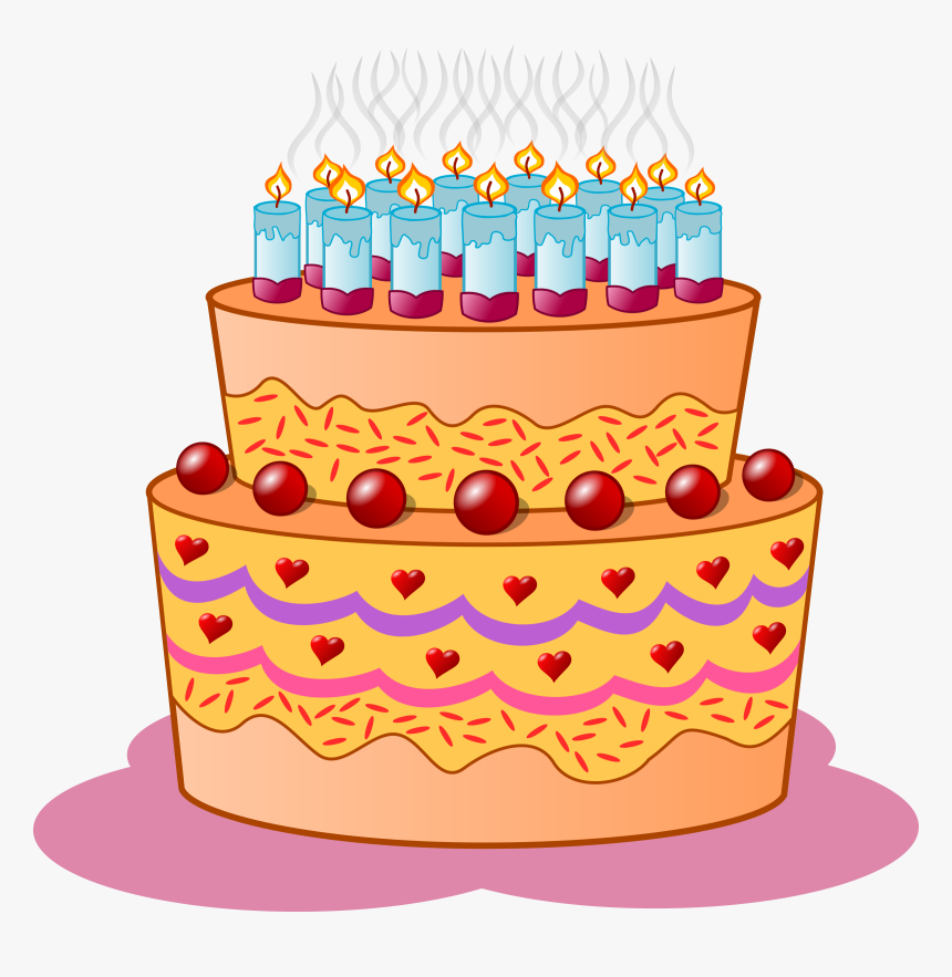 Cartoon Cake Png, Transparent Png, Free Download