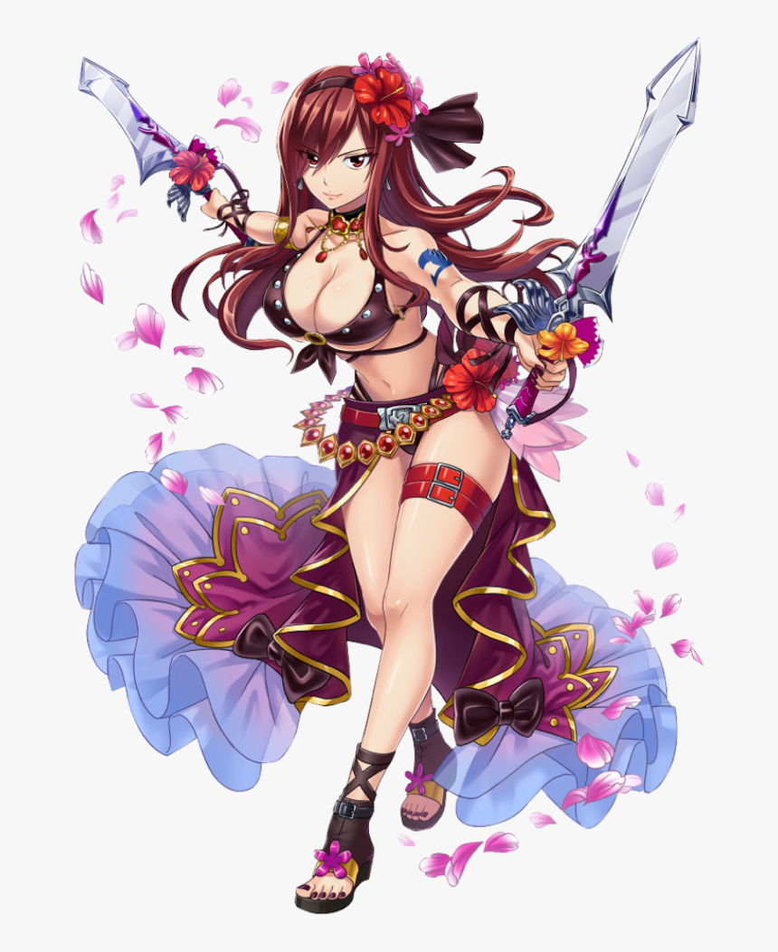 #anime #girl #hot #fairytail #erza #erzascarlett, HD Png Download, Free Download