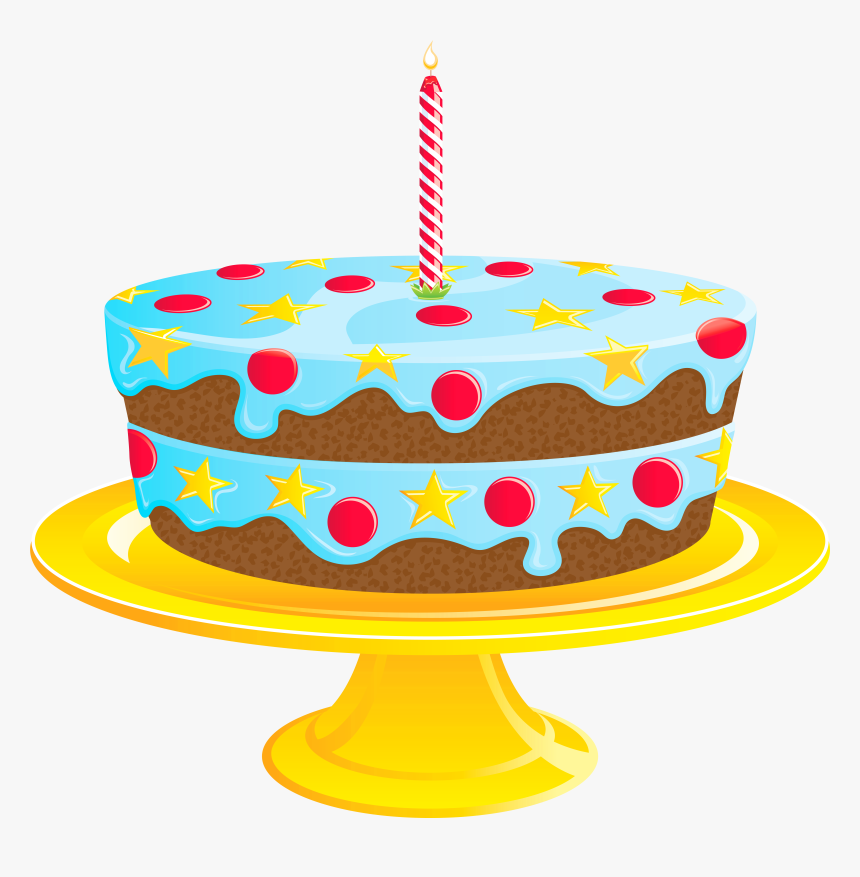 Cake Clipart Transparent Background - Birthday Cake Clipart Transparent Background, HD Png Download, Free Download