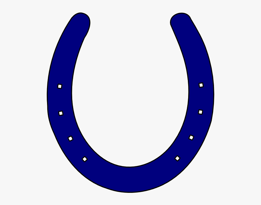 Horseshoe Clip Art Free Clipart Transparent Png - Indianapolis Colts Logo Small, Png Download, Free Download