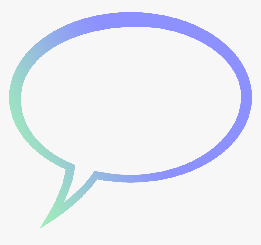 Transparent Anime Speech Bubble Png - Circle, Png Download, Free Download
