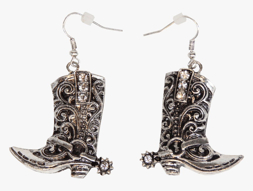 Blazin Roxx Women"s Boot Earrings W/rhinestones - Earrings, HD Png Download, Free Download