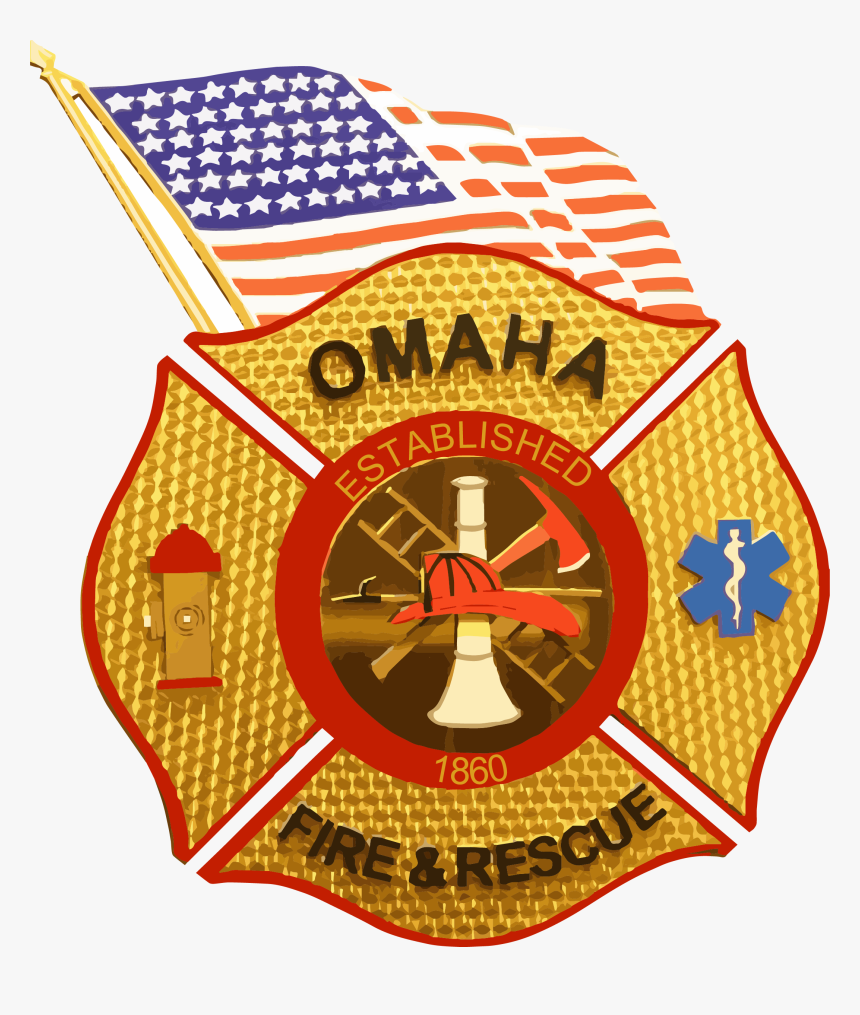 2018 Ofd Logo Transparent - Omaha Fire And Rescue Logo, HD Png Download, Free Download