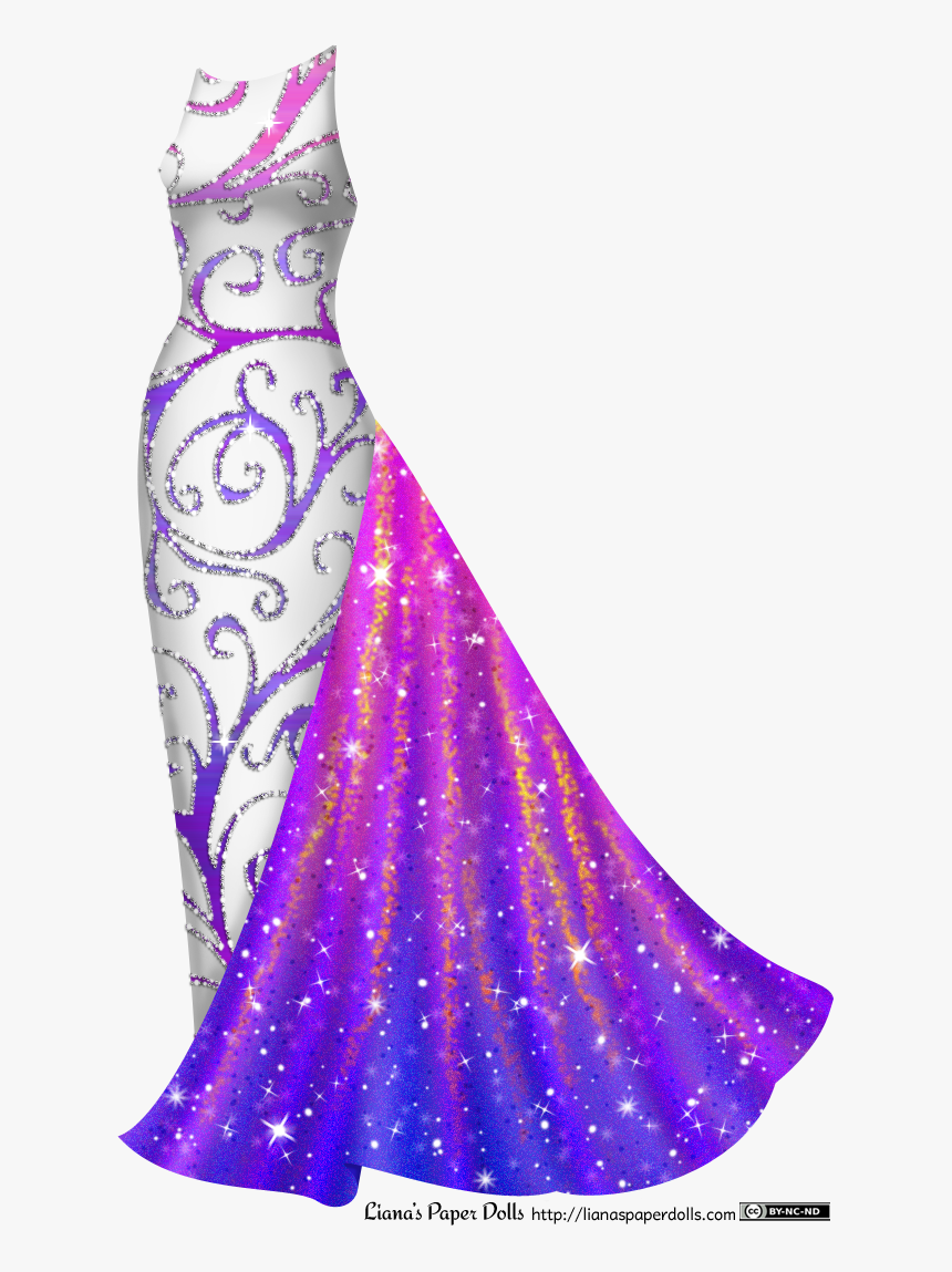 Gowns For Paper Dolls, HD Png Download, Free Download