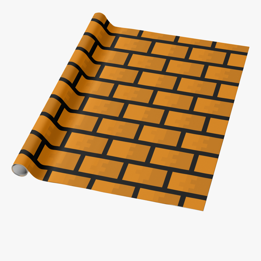 Wrapping Paper 8 Bit Brick, HD Png Download, Free Download