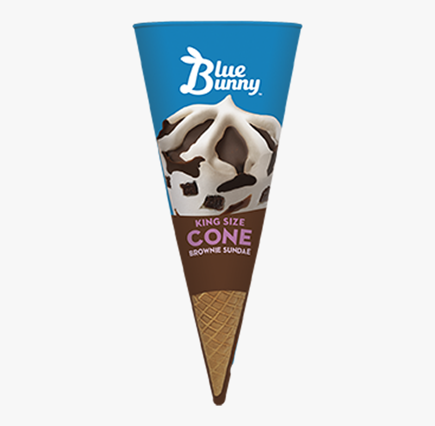 Blue Bunny Ice Cream Cone Bunny Tracks, HD Png Download, Free Download