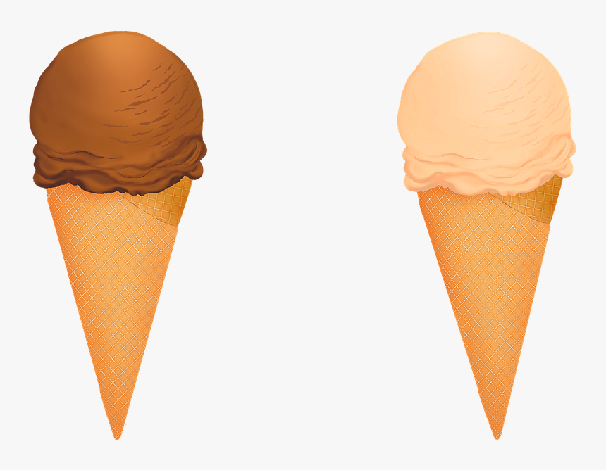 Ice Cream, Dessert, Sweet, Sweets, Vanilla Ice Cream - Ice Cream Cone, HD Png Download, Free Download