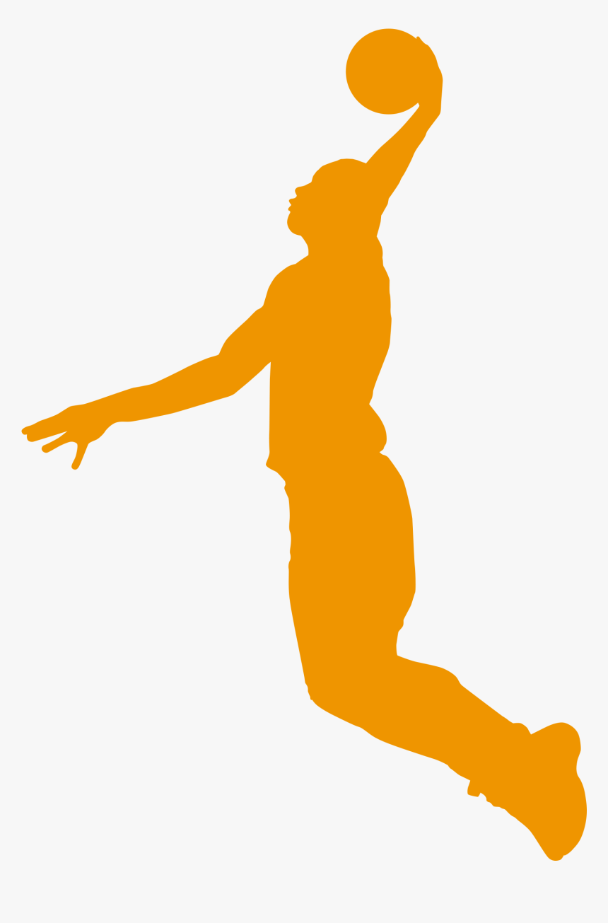 Slam Silhouette At Getdrawings - Take Flight Basketball, HD Png Download, Free Download