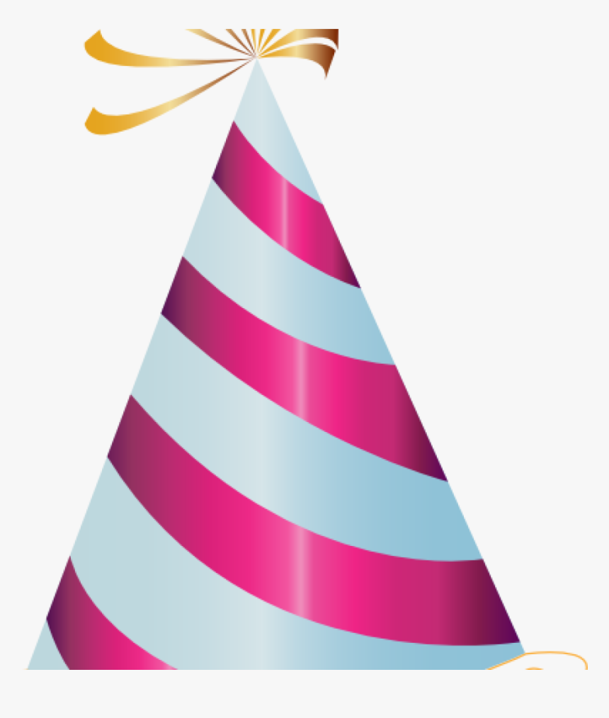 Transparent Party Hat Birthday Png Images All Clipart - Transparent Background Birthday Hat, Png Download, Free Download