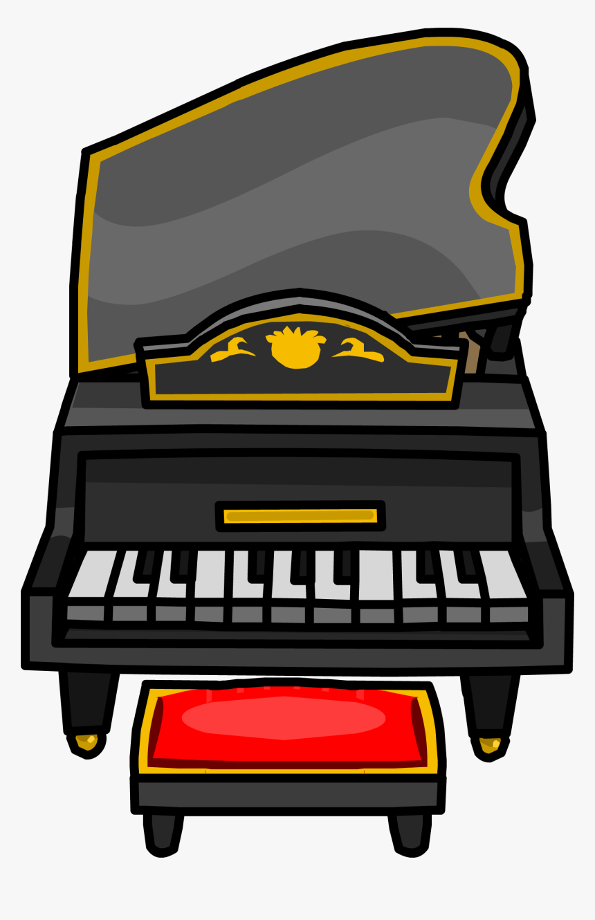 Club Penguin Wiki - Piano, HD Png Download, Free Download