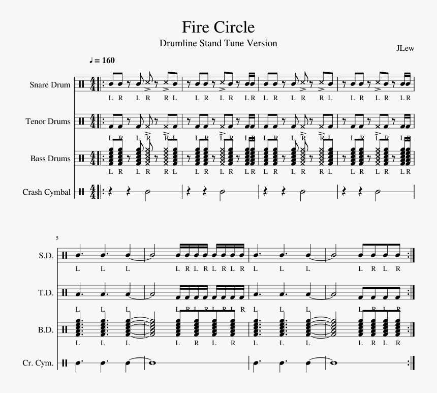 Fire Circle Piano Tutorial - Sheet Music, HD Png Download, Free Download
