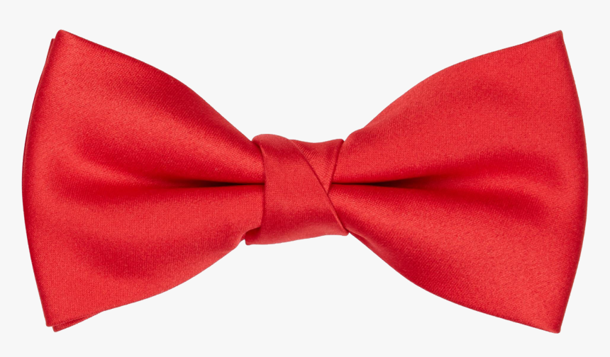 Bow Png Image File - Bright Red Bow Tie For Men, Transparent Png, Free Download
