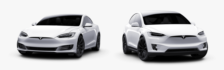 Tesla Car Png - White Tesla Model S Background, Transparent Png, Free Download