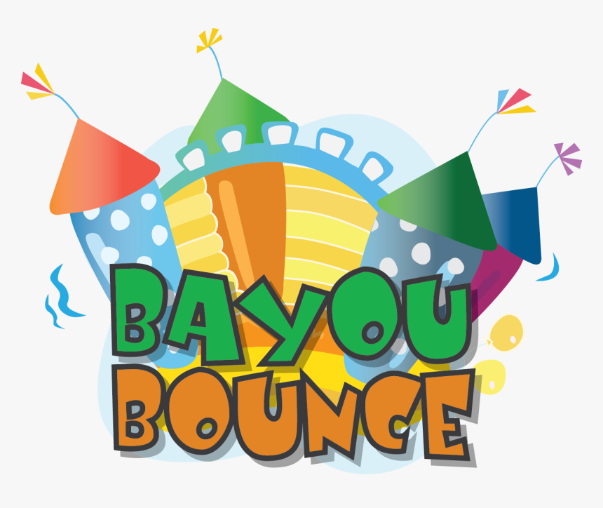 Bayou Bounce Logo - Bouncy Castle Clip Art, HD Png Download, Free Download