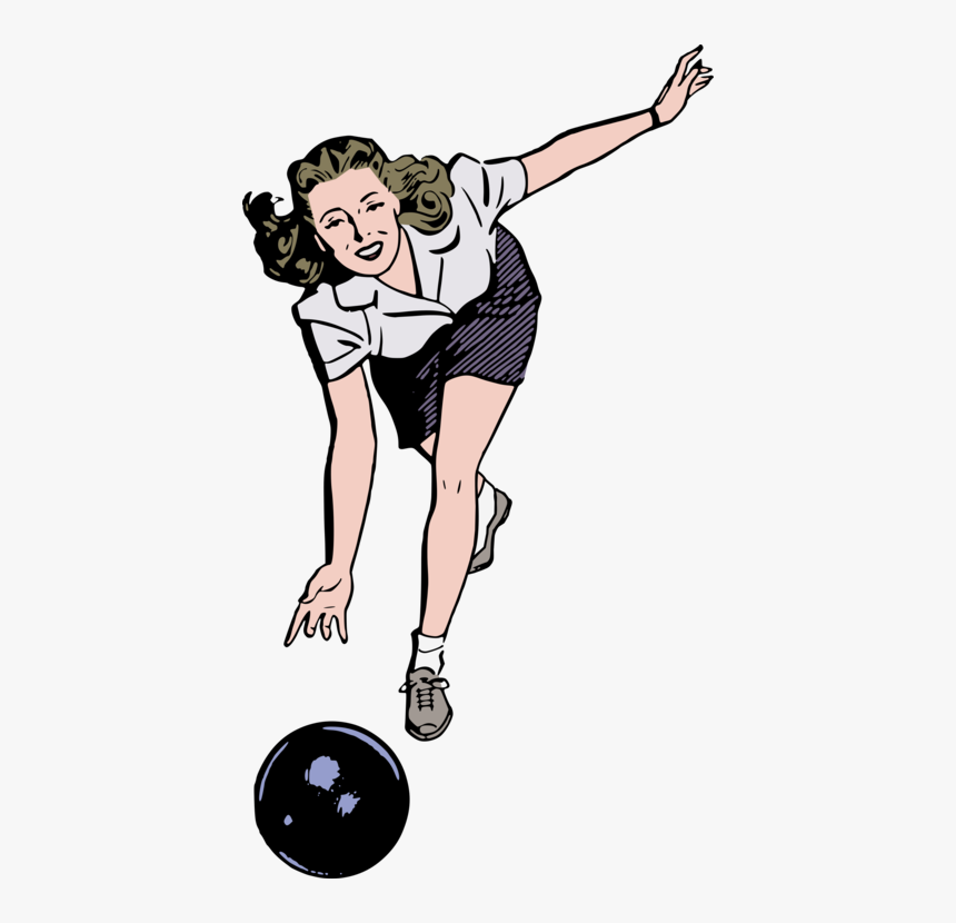 All Photo Png Clipart - Bowling Woman Clipart, Transparent Png, Free Download