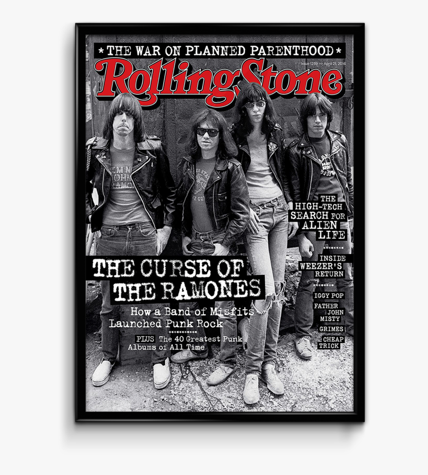 Ramones Rolling Stone, HD Png Download, Free Download