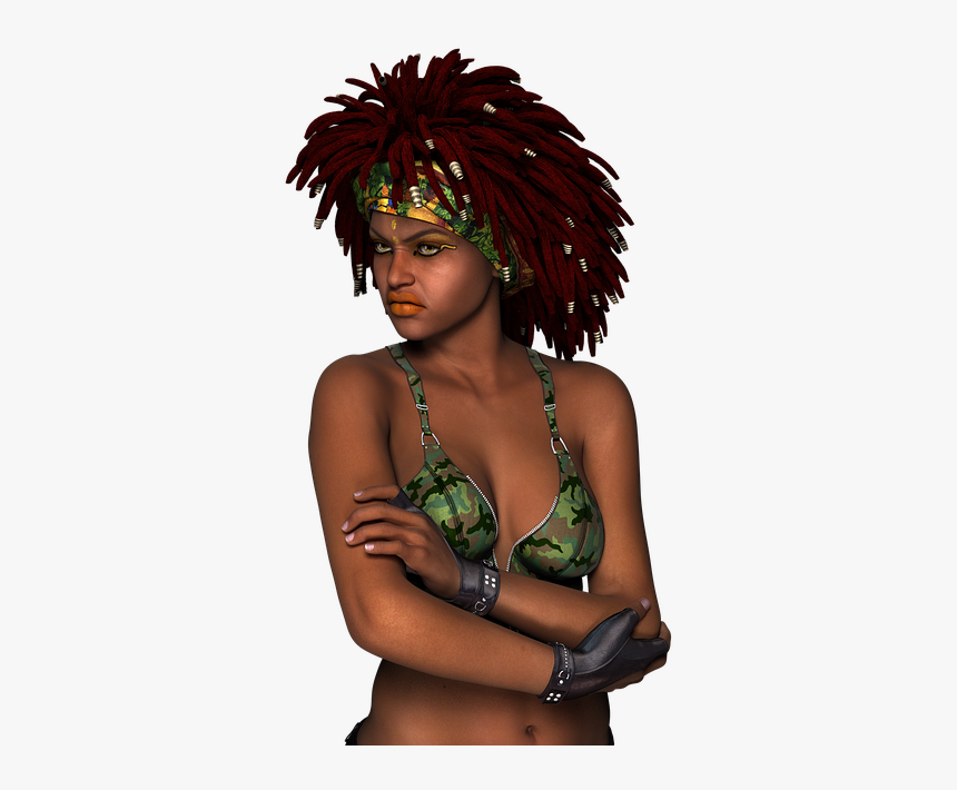 Scowl, Mean, Attitude, Woman, Stance, Angry, Face, - Angry Black Women Transparent, HD Png Download, Free Download