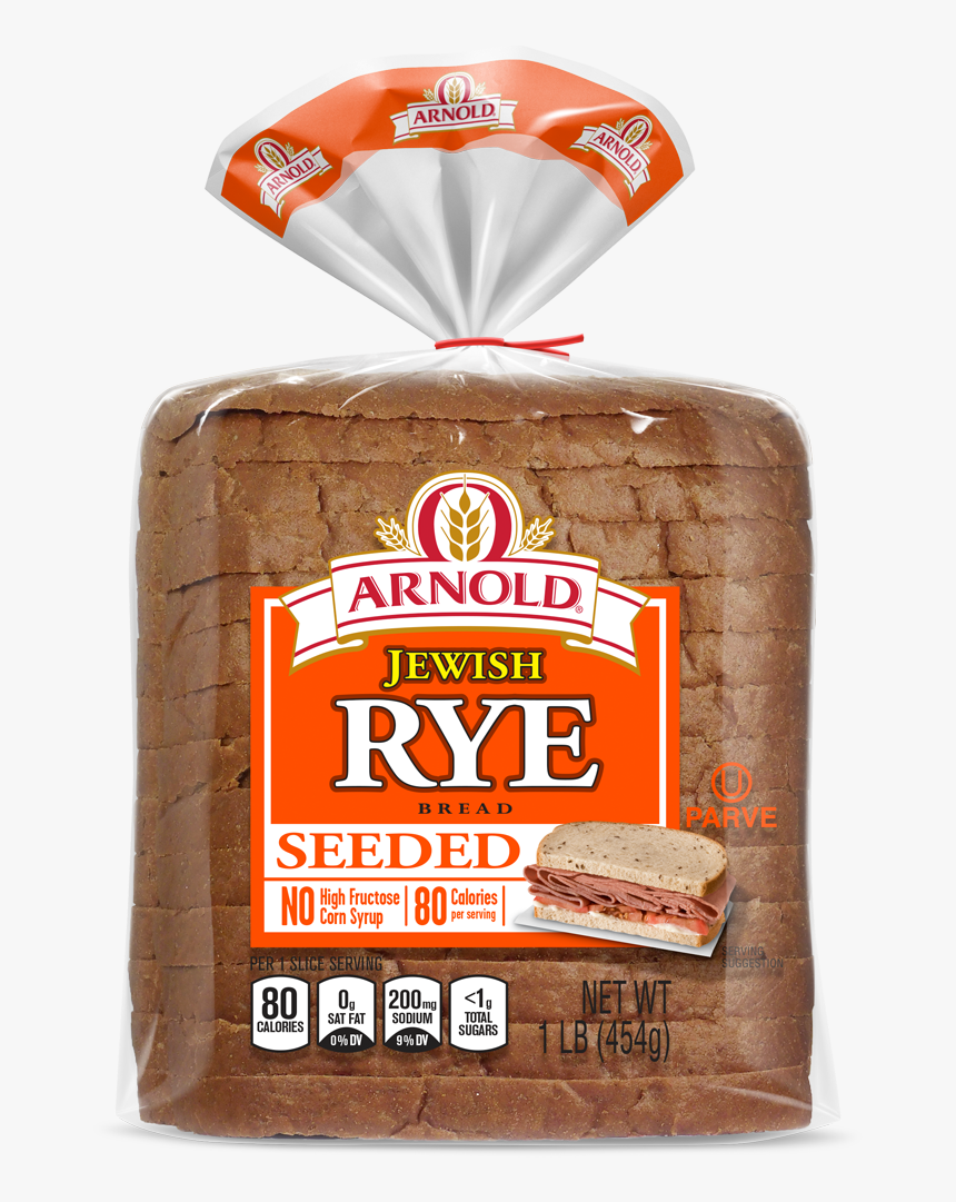 1 Slice Rye Bread Calories, HD Png Download, Free Download