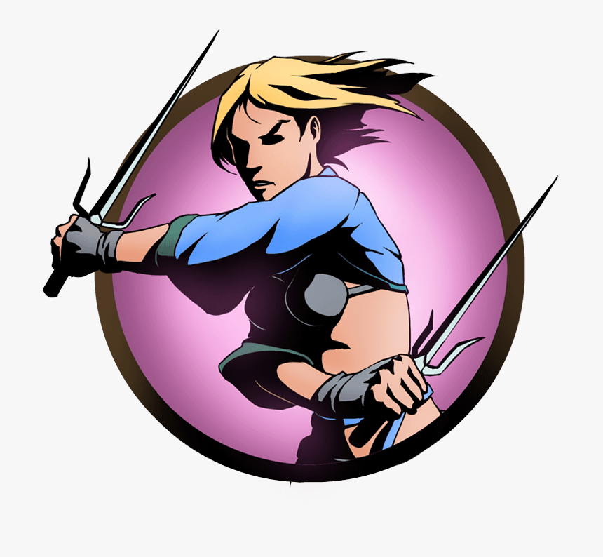 Transparent Ninja Clipart - Shadow Fight 2 Ninja Girl, HD Png Download, Free Download