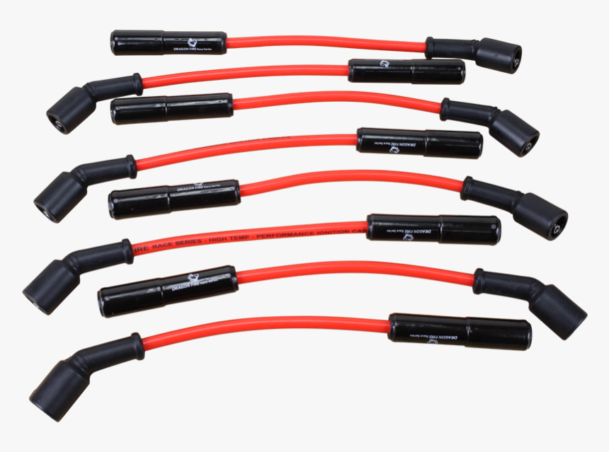 Brand New Dragon Fire Ceramic 8mm Spark Plug Wire Set - Cable, HD Png Download, Free Download