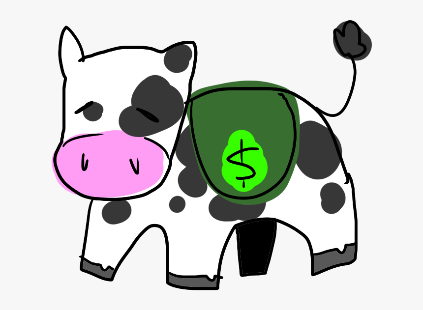 Transparent Cash Cow Png - Cash Cow No Background, Png Download, Free Download