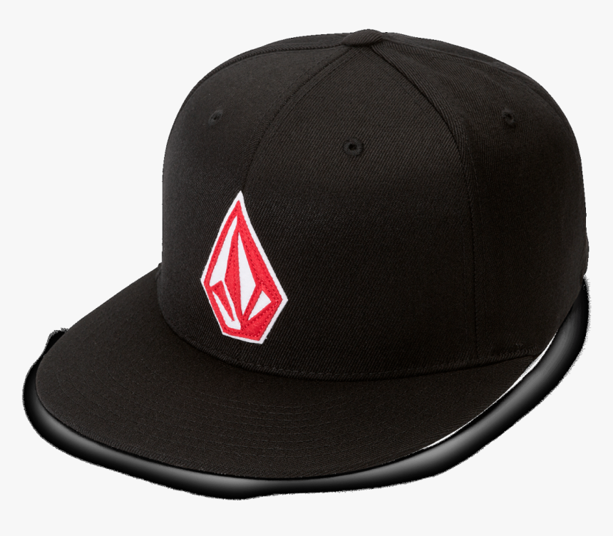 Volcom Stone Stack J-fit Hat Spark Red - Burton Cordova 5 Panel Camp Hat, HD Png Download, Free Download