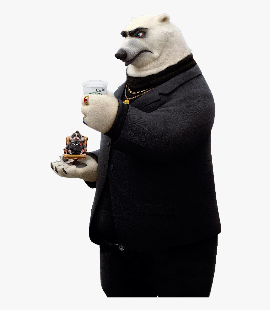 Zootopia Mr Big Bodyguard , Png Download - Zootopia Mr Big Polar Bear, Transparent Png, Free Download