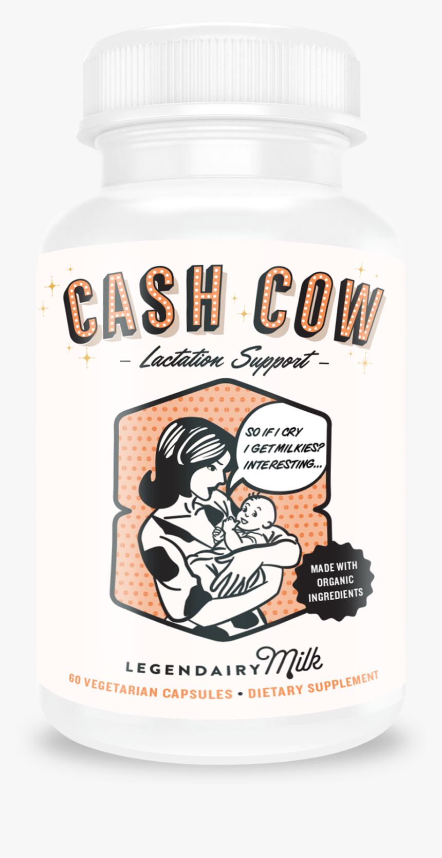 Cash Cow® - Milkin - Pump Princess Legendairy Milk, HD Png Download, Free Download