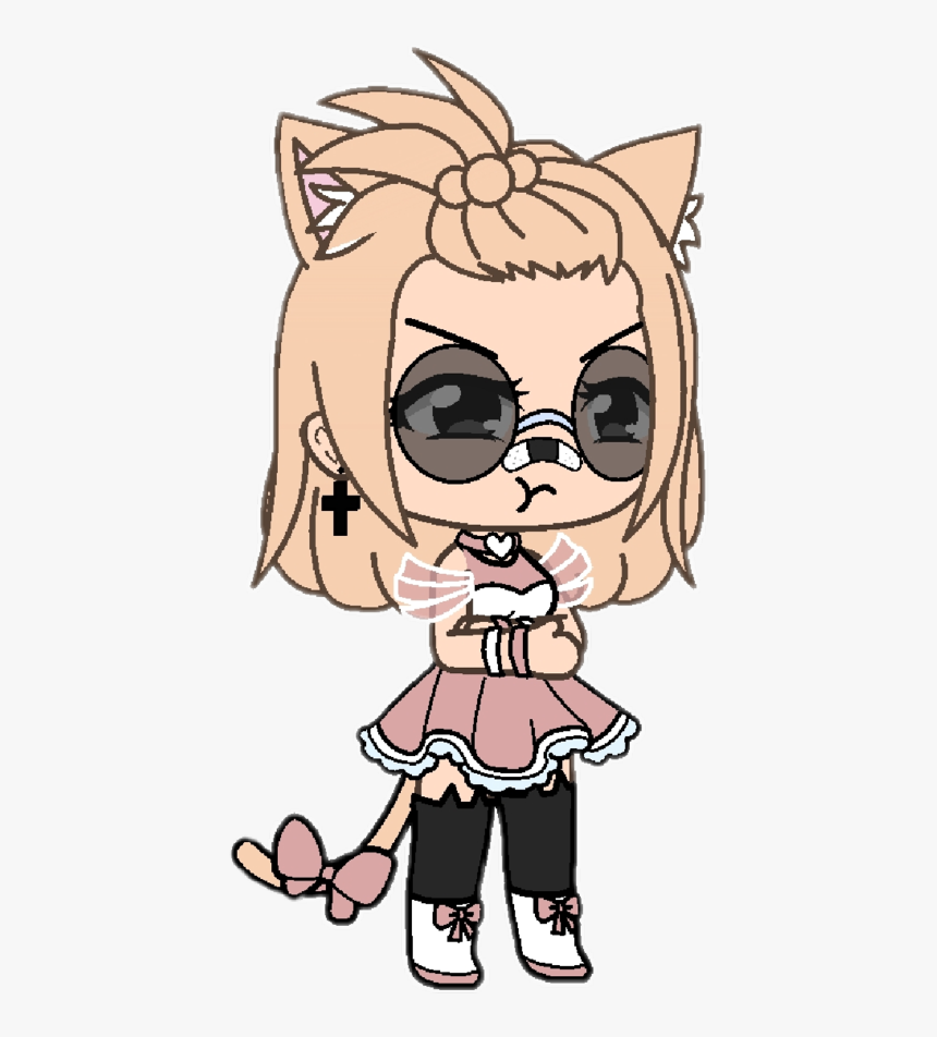 Transparent Angry Girl Png Gacha Life Cute Characters Png