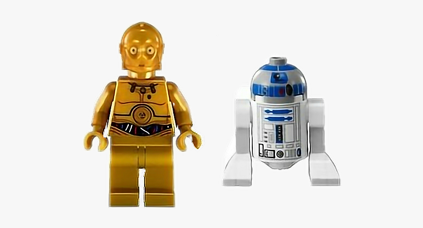 #starwars #friends #toys #robots #c3po #r2d2 - Lego Minifiguren Star Wars 9494, HD Png Download, Free Download