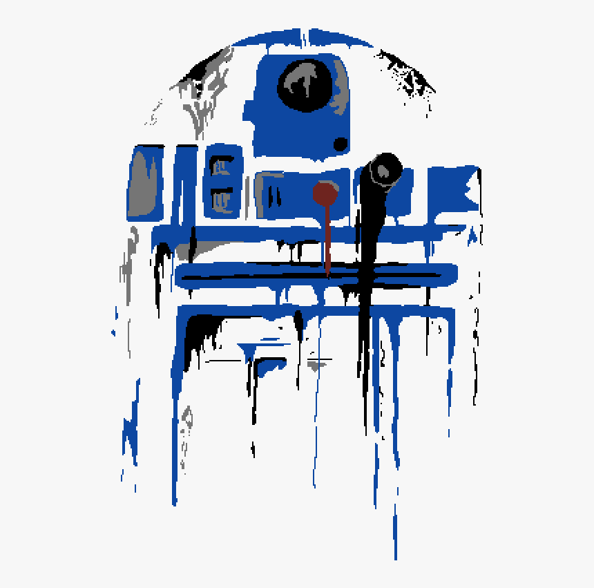 Main Image "r2 D2 Where Are You - Star Wars R2d2 Painting, HD Png Download, Free Download