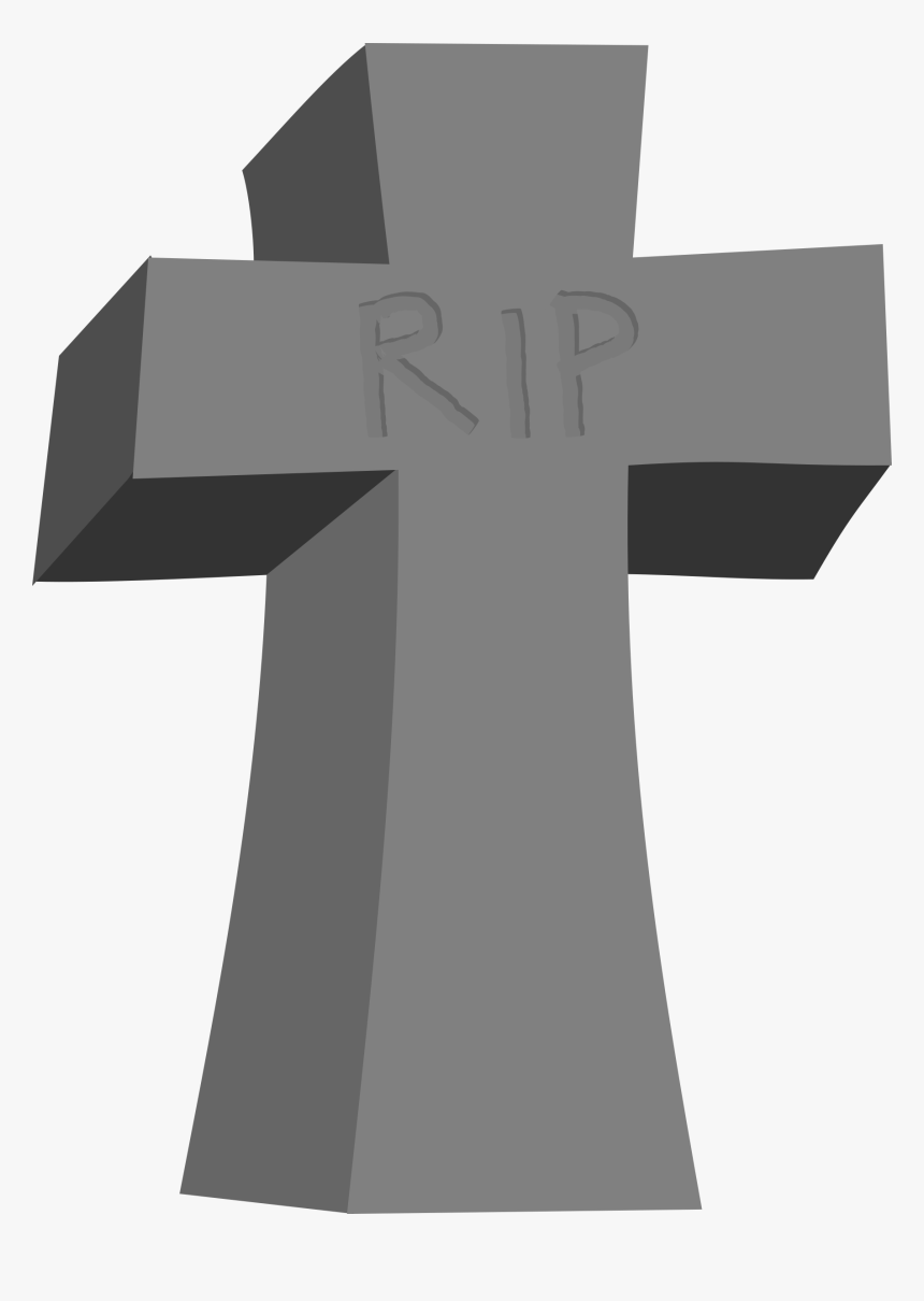 Cross Tombstone Png - Tombstone Cross Clipart, Transparent Png, Free Download