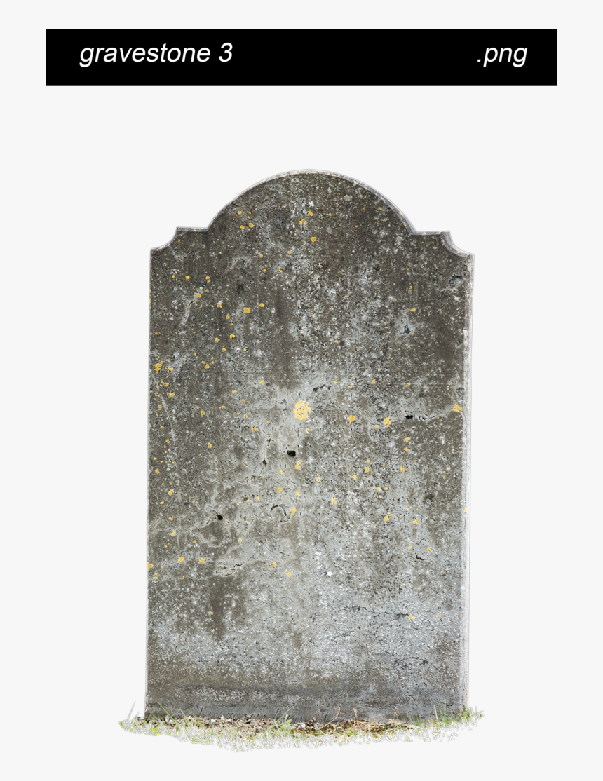 Gravestone Png Image - Transparent Blank Gravestone, Png Download, Free Download