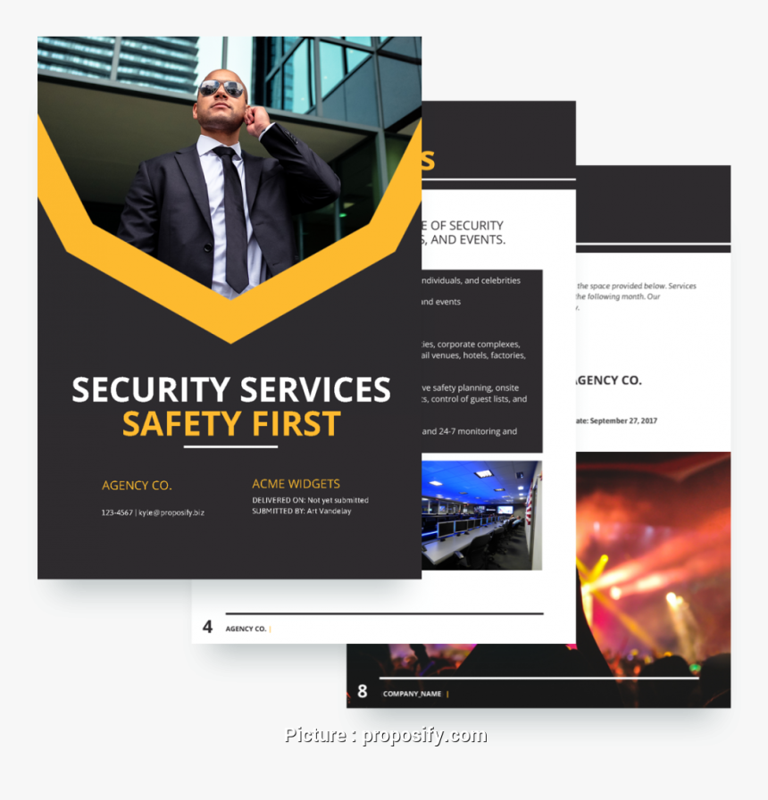 Business Plan, Bodyguard Company Brilliant Security - Flyer, HD Png Download, Free Download