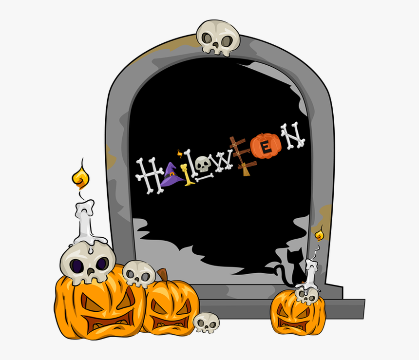 Gravestones Images Halloween Collection - Halloween Tombstone Clip Art, HD Png Download, Free Download