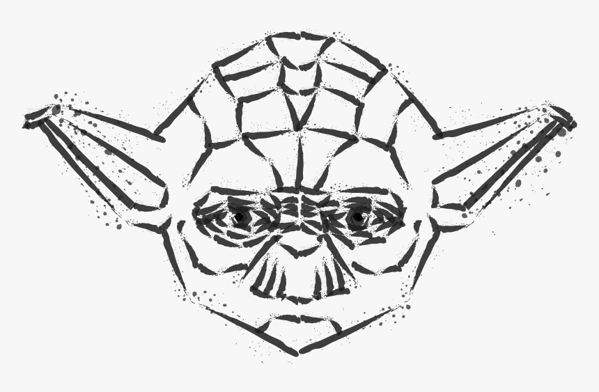 Yoda Drawing, HD Png Download, Free Download
