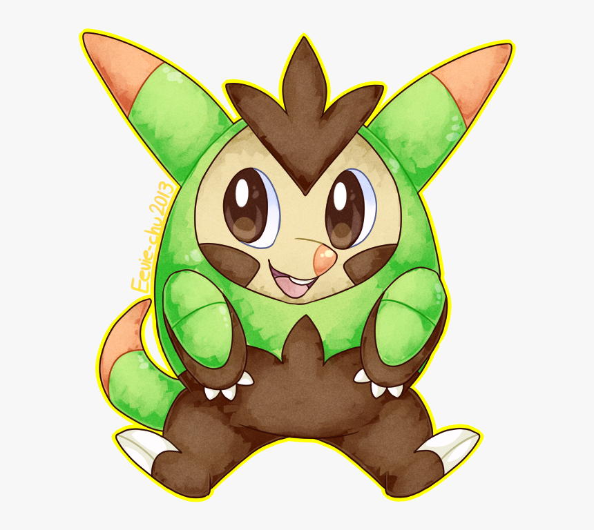 Drawingwithheart 73 13 Lil Chestnut By Ambunny - Pokémon, HD Png Download, Free Download