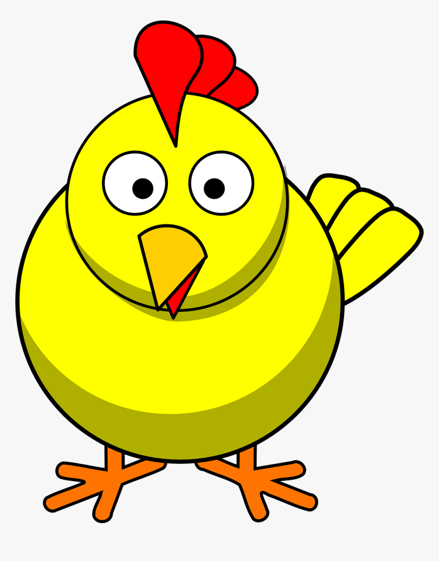 Transparent Background Cartoon Chicken Clipart, HD Png Download, Free Download