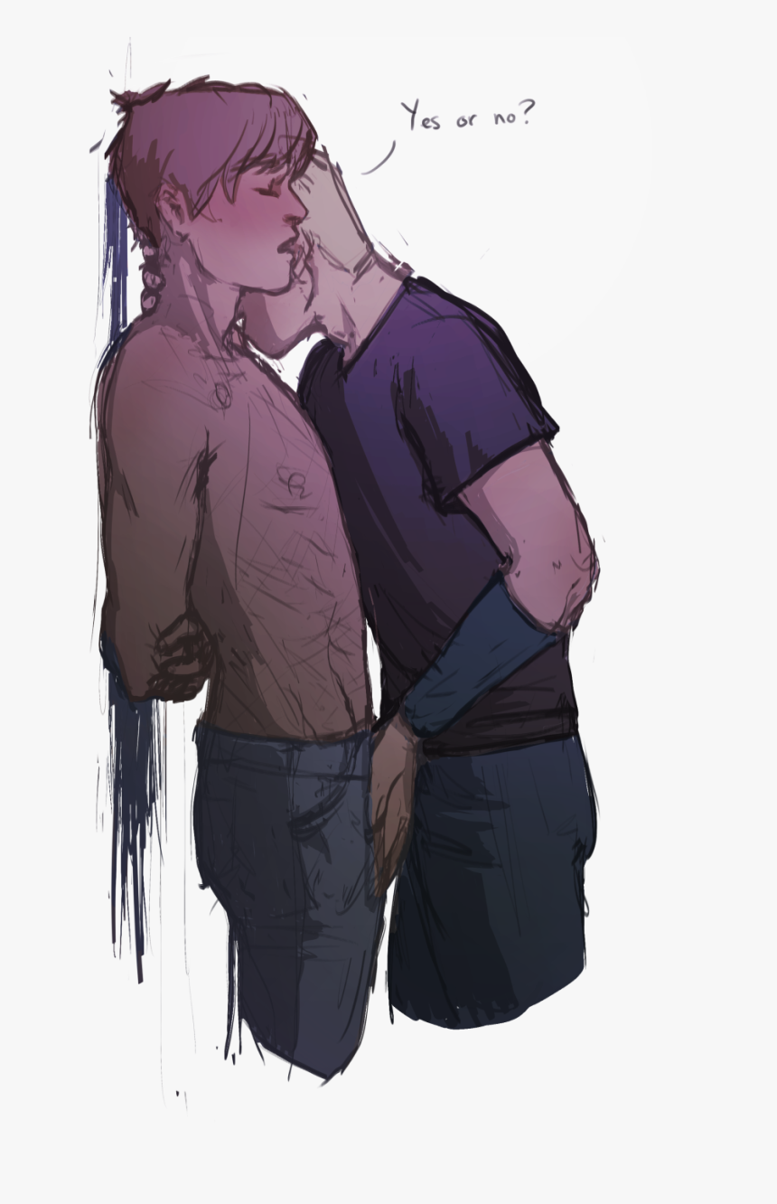 Transparent Gay Couple Png - Cute Gay Anime Couples, Png Download, Free Download