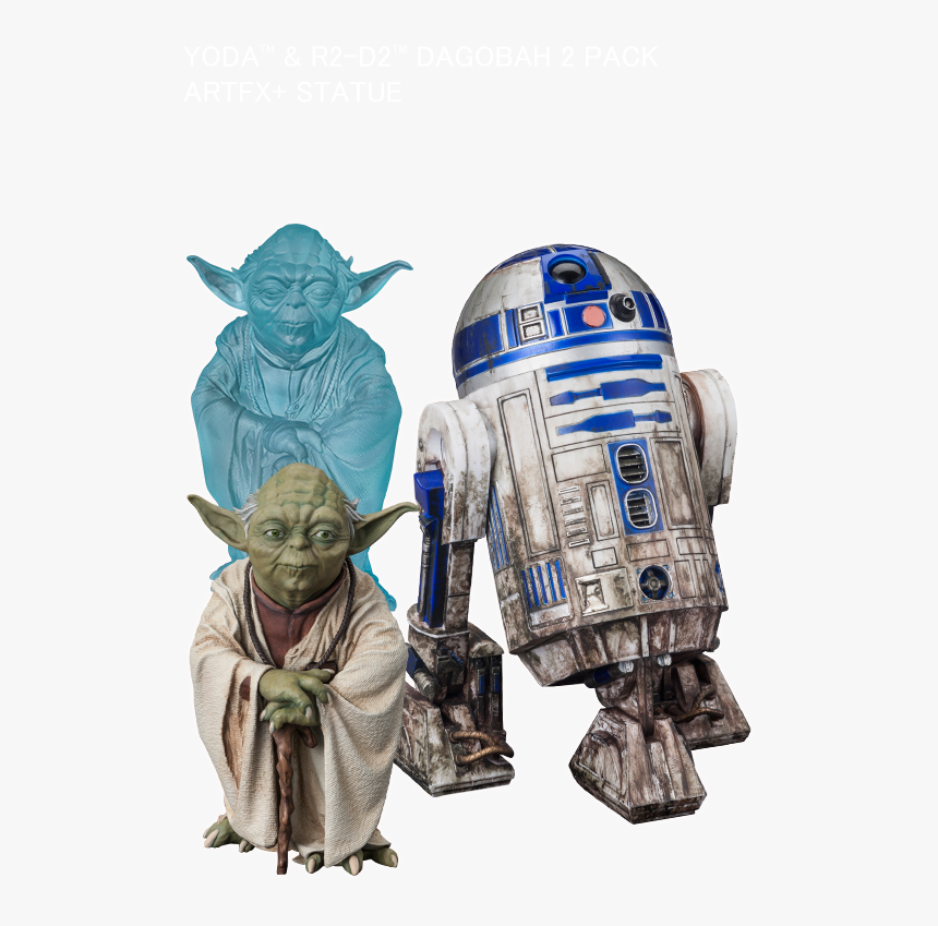 Artfx ヨーダ ＆ R2-d2　ダゴバパック - Yoda, HD Png Download, Free Download