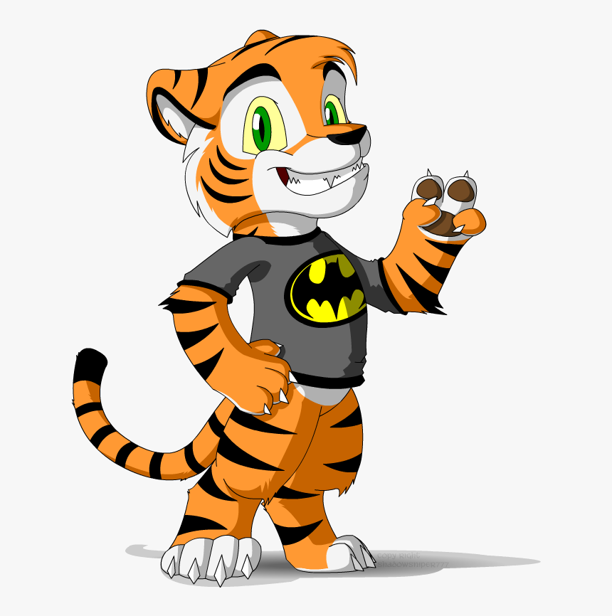 Cool Cartoon Tiger, HD Png Download