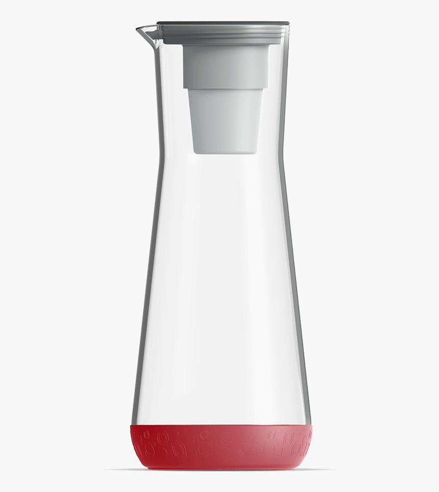 40 Oz Water Carafe Red With Filter"
 Class= - Coffee Decanter, HD Png Download, Free Download