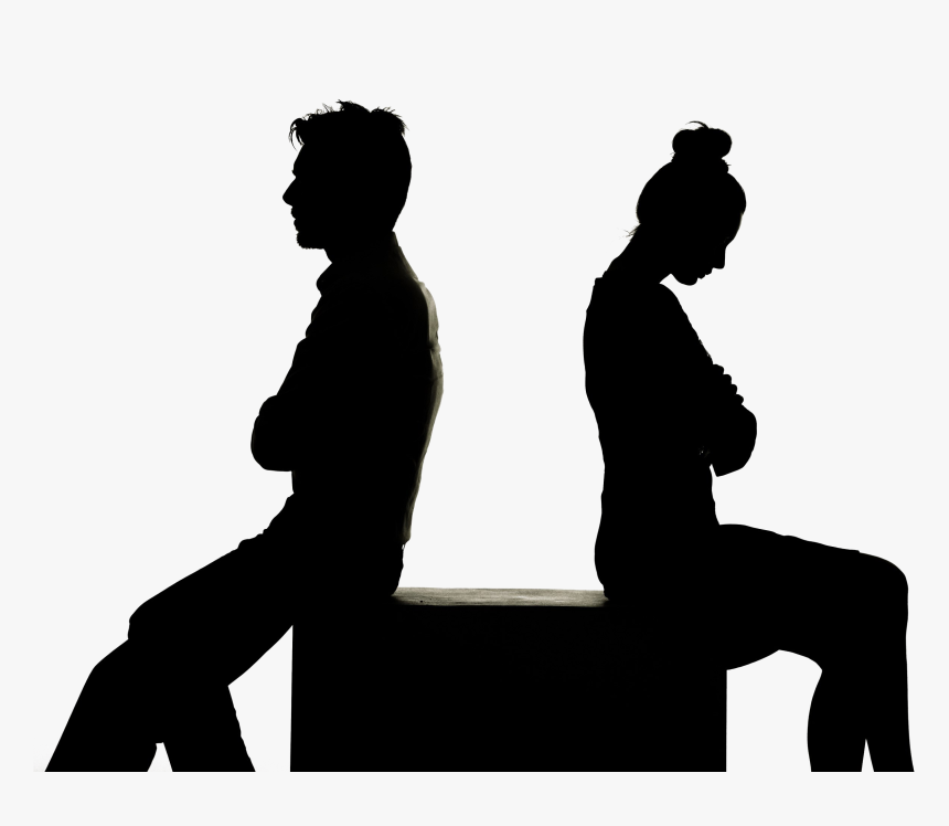 Sad Couple Png File, Transparent Png, Free Download