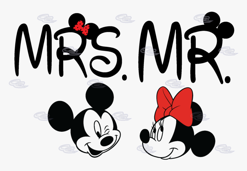 Mr Y Mrs Disney, HD Png Download, Free Download