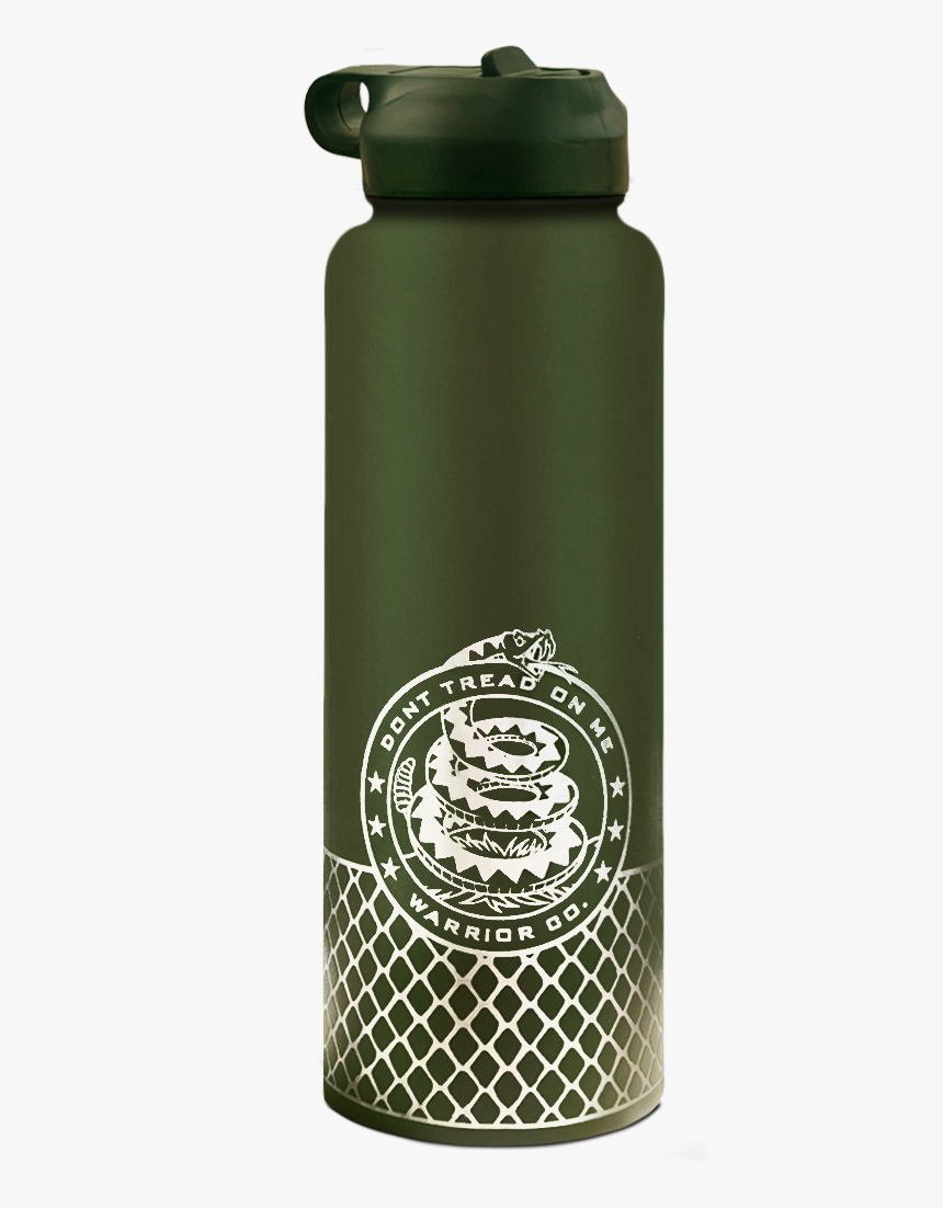 40 Oz Double-walled Stainless Steel Flask "
 Class= - Water Bottle, HD Png Download, Free Download