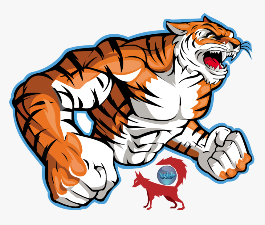 Strong Clipart Tiger - Bagas Rahman Dwi Saputra, HD Png Download, Free Download